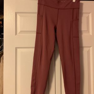 Aeropostale Mauve Leggings with Pockets